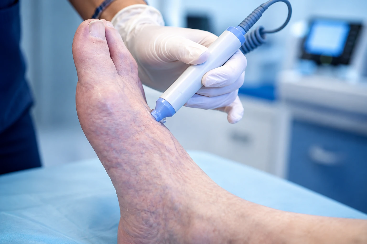 How diabetic vascular disease is checked - circulation and foot pulse assessment in DHA Lahore