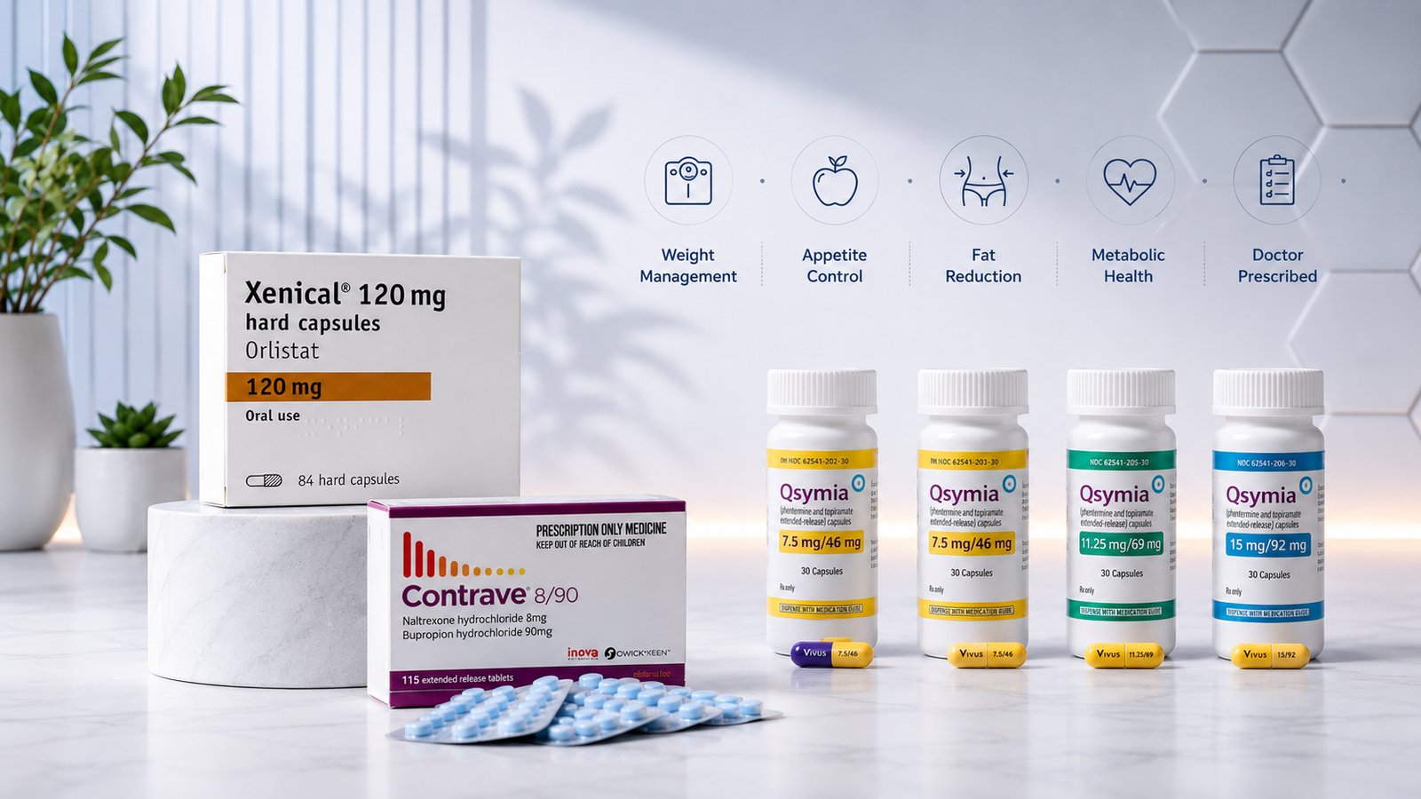 Range of prescription weight loss medications, DHA Lahore